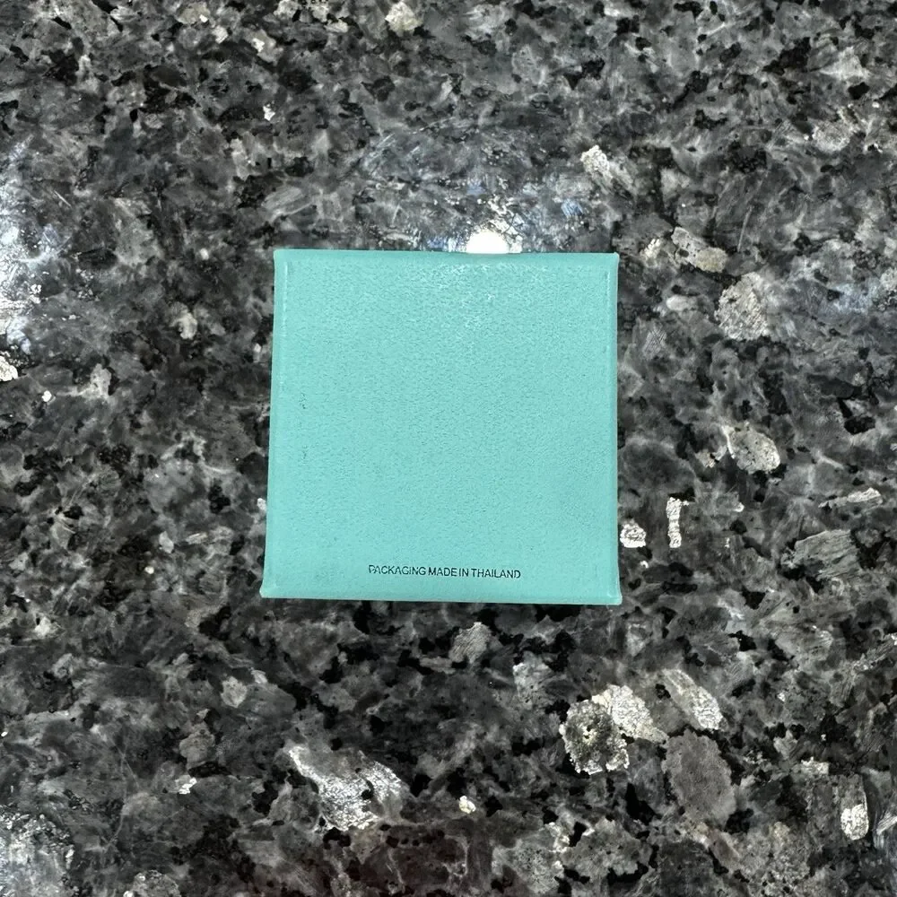Tiffany & Co Blue Gift Small Travel Pouch Empty Box 3.75